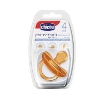 Chicco Physio Soft Πιπίλα Όλο Καουτσούκ 4m+ 1τμχ