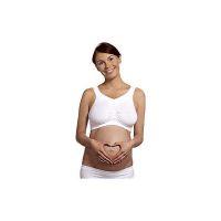 Carriwell Seamless Σουτιέν Εγκυμοσύνης/Θηλασμού Χωρίς Ραφές Λευκό L