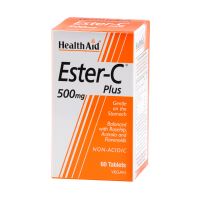 Health Aid Ester-C Plus 500mg Vegan 60 Ταμπλέτες