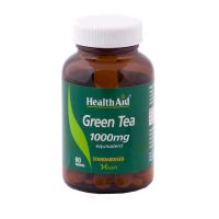 Health Aid Green Tea 1000mg Για Δίαιτα & Αδυνάτισμα Vegan 60 Ταμπλέτες