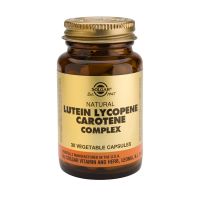 Solgar Natural Lutein Lycopene Carotene Complex Καροτενοειδή 30 Veg. Caps