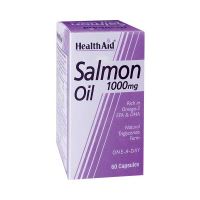 Health Aid Salmon Oil 1000mg Έλαιο Σολομού 60 Κάψουλες