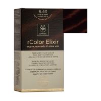 Apivita My Color Elixir Μόνιμη Βαφή Μαλλιών 6.43 Ξανθό Σκούρο Χάλκινο Μελί