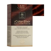 Apivita My Color Elixir Μόνιμη Βαφή Μαλλιών 6.44 Ξανθό Σκούρο Έντονο Χάλκινο