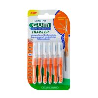 Gum Trav-Ler Μεσοδόντια Βουρτσάκια 0.9 6τμχ
