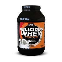 QNT Delicious Whey Protein Powder Για Μυϊκή Ανάπτυξη Με Γεύση Coconut 908gr