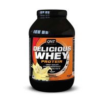 QNT Delicious Whey Protein Powder Για Μυϊκή Ανάπτυξη Με Γεύση Banana 908gr