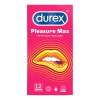Durex Pleasuremax Προφυλακτικά Με Ραβδώσεις & Κουκίδες 12τμχ
