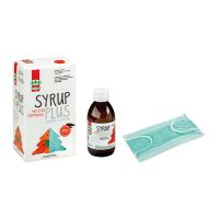 Kaiser Syrup Plus Σιρόπι Για Το Λαιμό Με Αιθέρια Έλαια, Φυτικά Εκχυλίσματα & Μέλι, Γεύση Πορτοκάλι 200ml & Δώρο Medi Mask Προστατευτικές Μάσκες Μιας Χρήσης 7τμχ