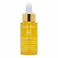 Apivita Beessential Oils Λάδι Προσώπου Ημέρας, Συμπλήρωμα Ενδυνάμωσης & Ενυδάτωσης 15ml