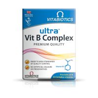 Vitabiotics Ultra Vitamin B Complex Συμπλήρωμα Διατροφής με Σύμπλεγμα Βιταμινών Β 60 ταμπλέτες