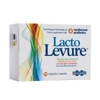 Uni-Pharma Lacto Levure Συμπλήρωμα Διατροφής με 4 Προβιοτικά 10 κάψουλες