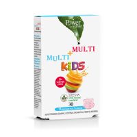 Power Health Multi+Multi Kids Παιδικές Πολυβιταμίνες με Φρουτένια Γεύση 30 μασώμενα δισκία