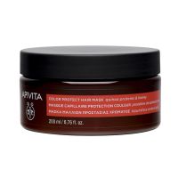Apivita Color Protect Μάσκα Μαλλιών Προστασίας Χρώματος με Πρωτεΐνες Κινόα & Μέλι 200ml