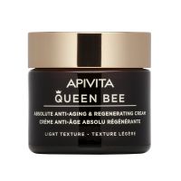 Apivita Queen Bee Κρέμα Προσώπου Απόλυτης Αντιγήρανσης & Αναγέννησης Ελαφριάς Υφής με Βασιλικό Πολτό Ελεγχόμενης Αποδέσμευσης 50ml