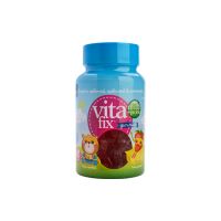 VitaFix Multi & Probio Gummies Παιδικές Πολυβιταμίνες Ζελεδάκια Αρκουδάκια με Γεύση Φράουλα 60τμχ