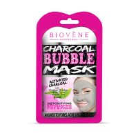 Biovene Charcoal Bubble Μάσκα Προσώπου Απολέπισης & Αποτοξίνωσης με Ενεργό Άνθρακα 12.5ml