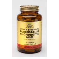 Solgar Extra Strength Glucosamine Chondroitin MSM (Shellfish-Free) 60 Tabs