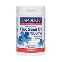 Lamberts Flax Seed Oil 1000mg 90 κάψουλες