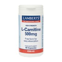 Lamberts L-Carnitine 500mg 60 κάψουλες