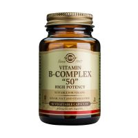 Solgar Vitamin B-Complex "50" High Potency Βιταμίνες 50 Veg. Caps