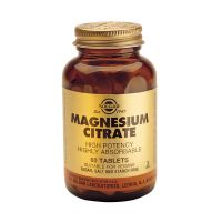 Solgar Magnesium Citrate Μέταλλα-Ιχνοστοιχεία 60 Tabs