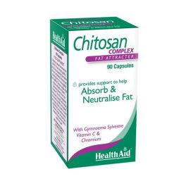 Health Aid Chitosan Complex Φυσική Σύνθεση Για Δέσμευση Των Λιπών 90 Κάψουλες