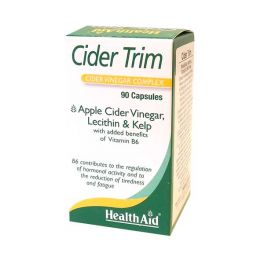 Health Aid Cider Trim Cider Vinegar Complex Για Αποτελεσματικό Αδυνάτισμα 90 Κάψουλες