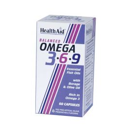 Health Aid Omega 3-6-9 Ω3 Λιπαρά Οξέα 60 Κάψουλες