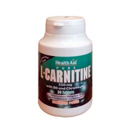 Health Aid L-Carnitine 550mg Υγιές Καρδιαγγειακό Σύστημα 30 Ταμπλέτες