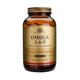 Solgar Omega 3-6-9 Fish, Flax, Borage Ουσιώδη Λιπαρά Οξέα 120 Softgels
