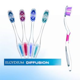 Elgydium Diffusion Οδοντόβουρτσα Medium 1τμχ