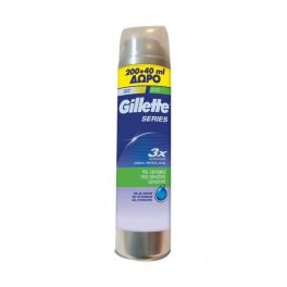 Gillette Series Sensitive 3x Τζελ Ξυρίσματος Για Ευαίσθητο Δέρμα 200ml & 40ml Δώρο