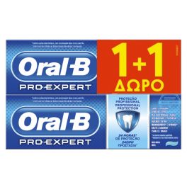 Oral-B Pro-Expert Protection Φθοριούχος Οδοντόκρεμα Με Γεύση Μέντα 75ml 1+1 Δώρο