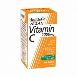 Health Aid Vitamin C 1000mg Prolonged Release 100 ταμπλέτες