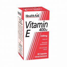 Health Aid Vitamin E 400IU 60 κάψουλες