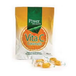 Power Health Vita C Caramels Μανταρίνι 60gr