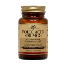 Solgar Folacin (Folic Acid) 800mcg Βιταμίνες 100 Tabs