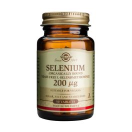 Solgar Selenium 200mcg Μέταλλα-Ιχνοστοιχεία 50 Tabs